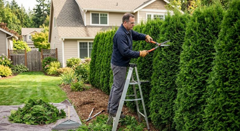 Hedge Pruning in Rockwall, TX