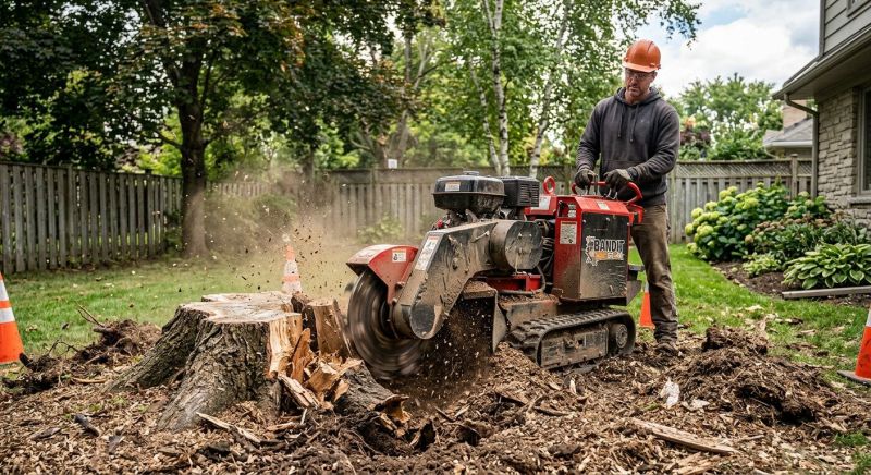 Bush Stump Grinding in Calvert County, MD