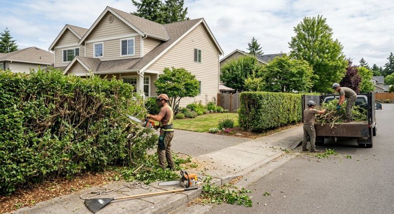 Evergreen Hedge Trimming in Aiken, SC